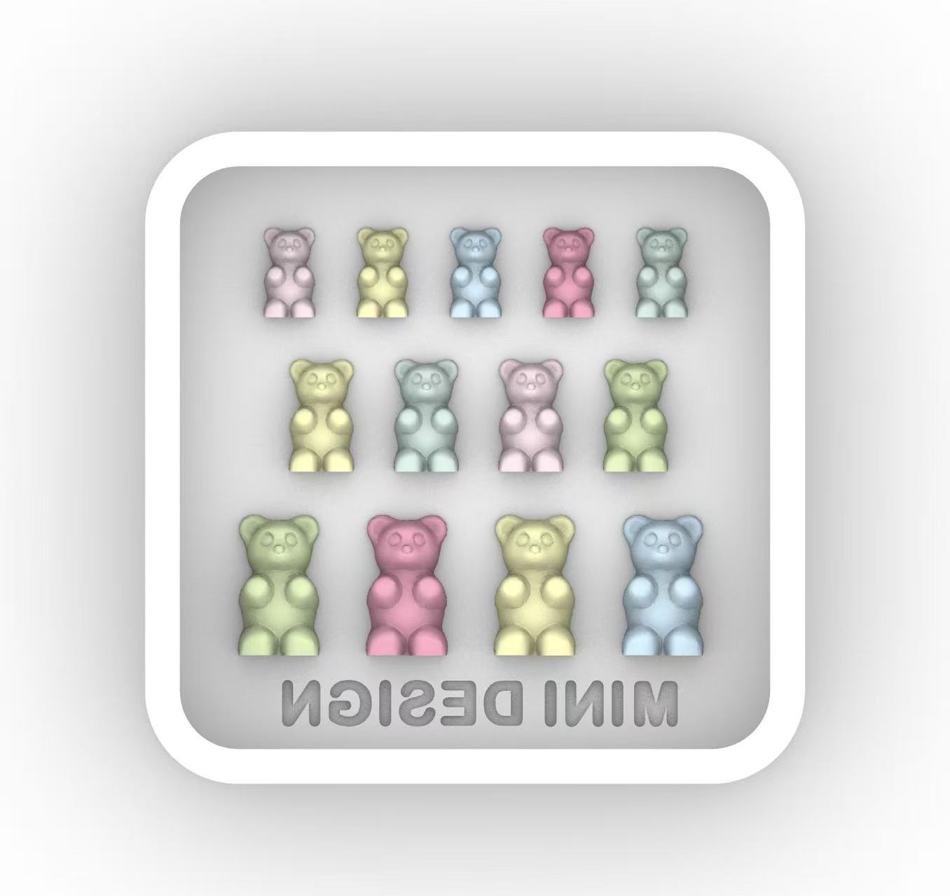 Resin Casting Mold - الدب الراتنج قالب الصب قالب من