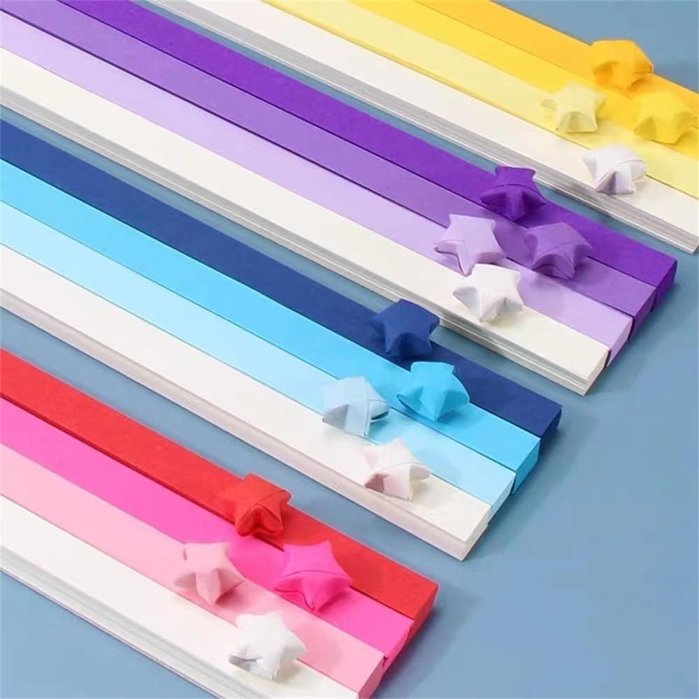 540 ورقة اوريغامي ورقة نجوم DI - مراجعة Quilling Paper Strips وسعره