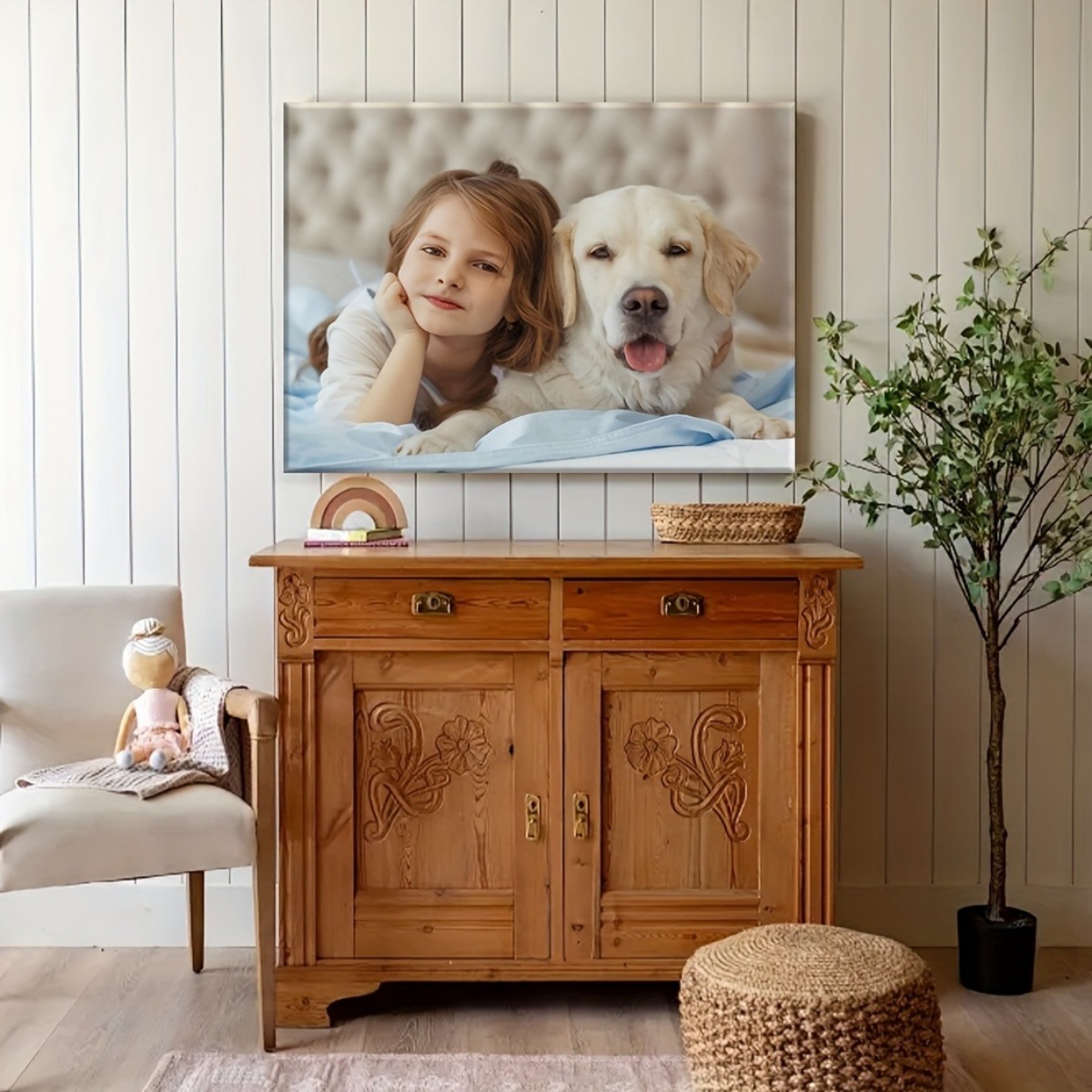 لوحات قماشية مخصصة للجدران - ص - مراجعة Art Craft Home وسعره