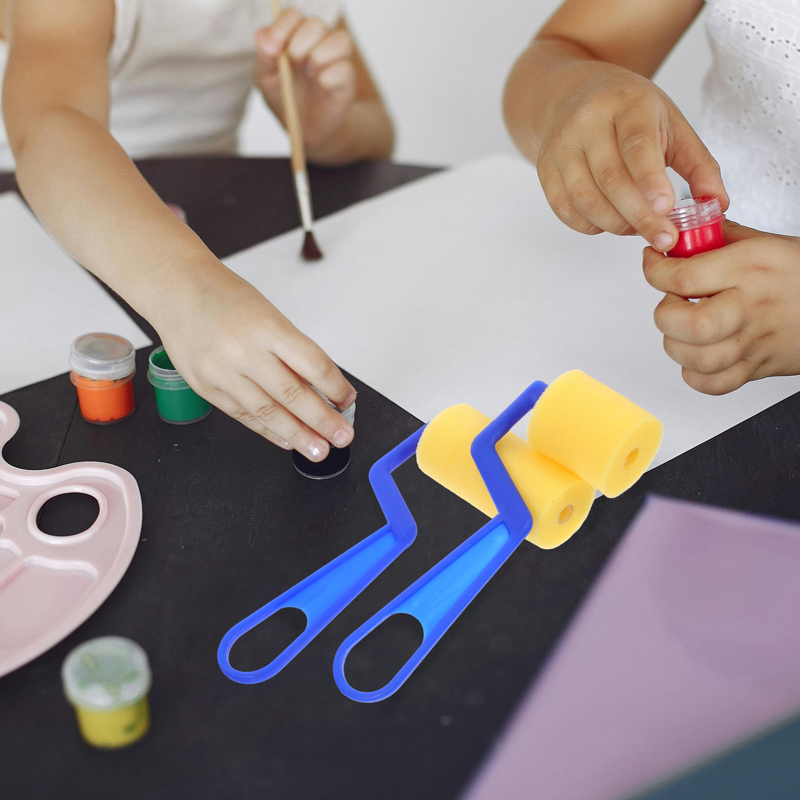 قطعتان من فرش الإسفنج للرسم لل - مراجعة Art Craft Easy وسعره