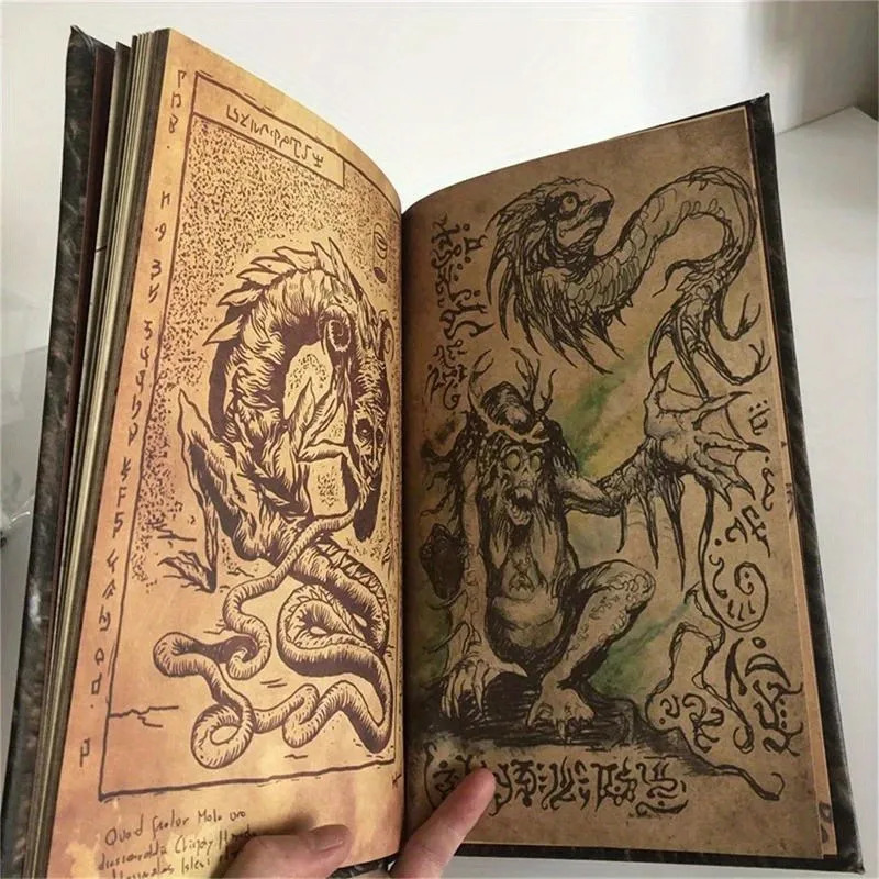 Vintage Necronomicon - كتاب اس - مراجعة Art Craft Book وسعره