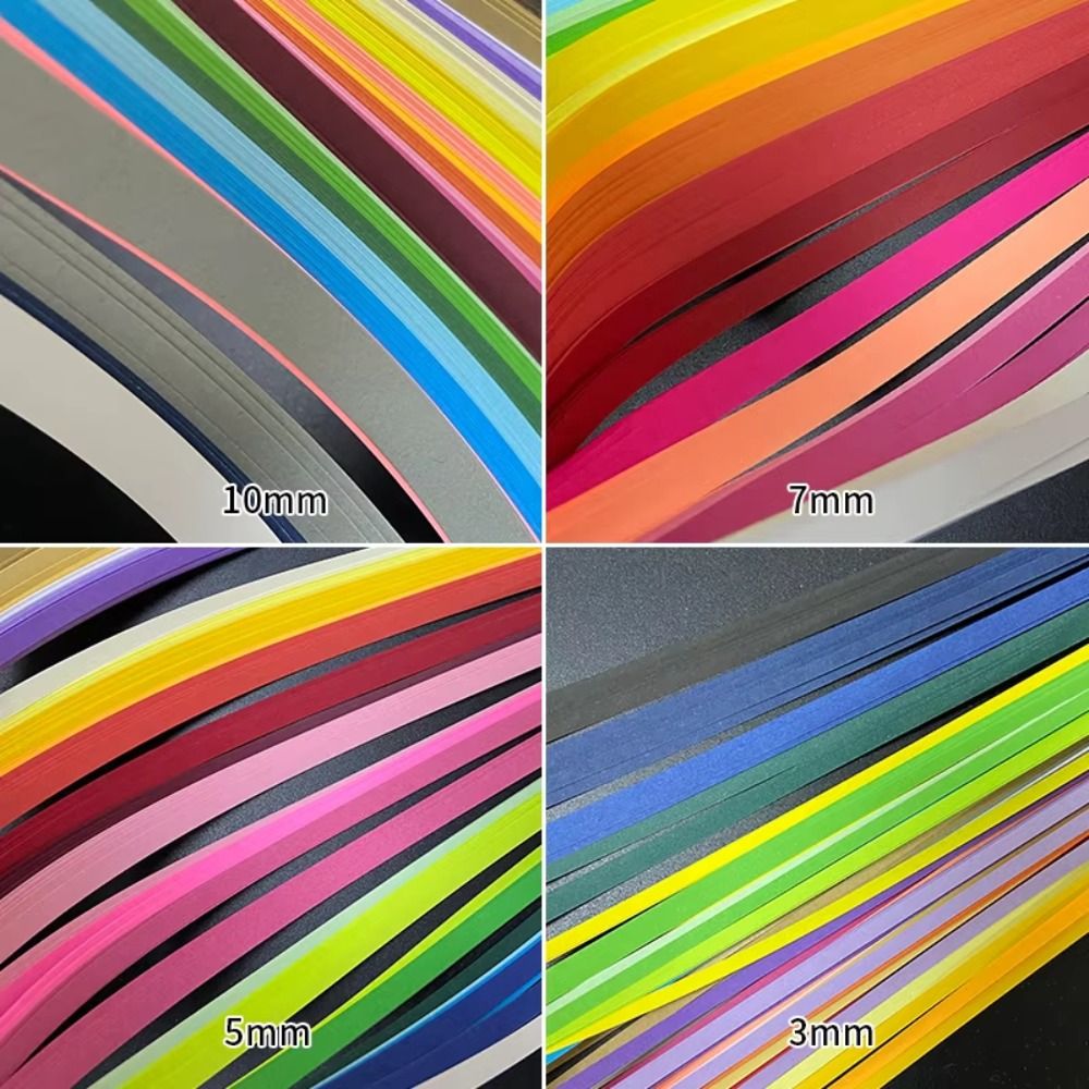 180Ocs الإبداعية 3/5/7/10 مللي - مراجعة Quilling Paper Strips وسعره