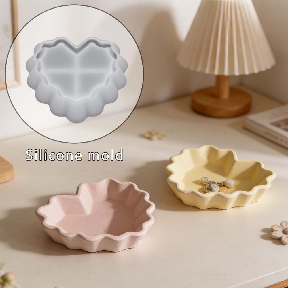 قالب سيليكون لصنع أطباق على شك - مراجعة Resin Casting Mold وسعره