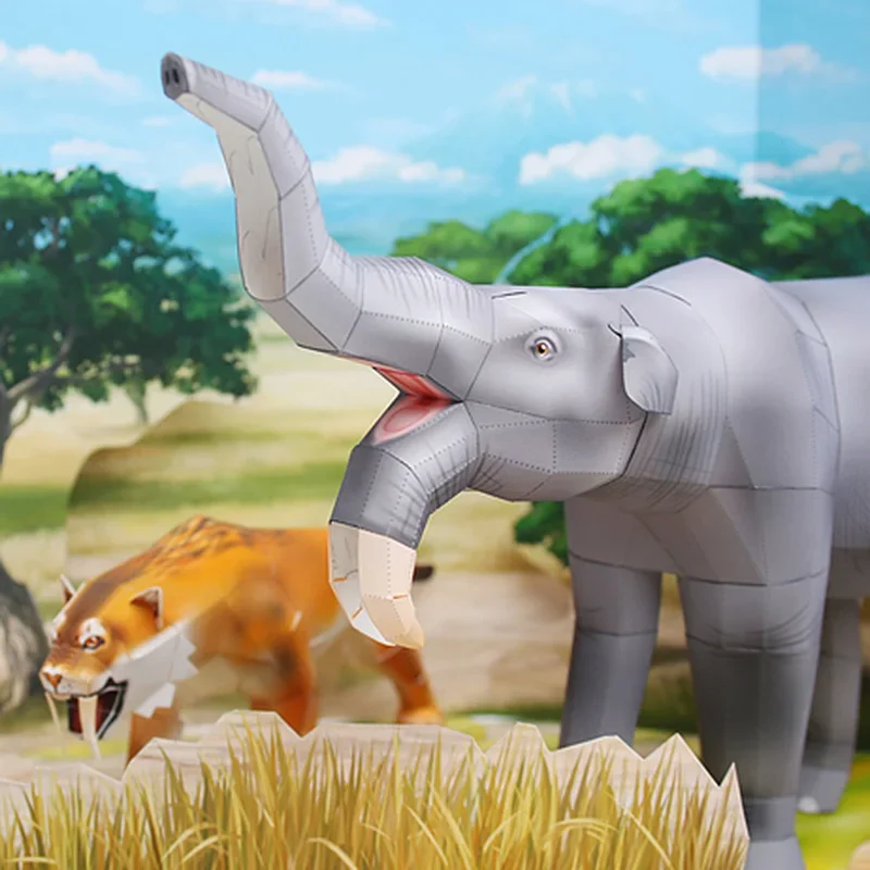 Deinotherium الفيل اوريغامي ال - مراجعة Art Craft Center وسعره