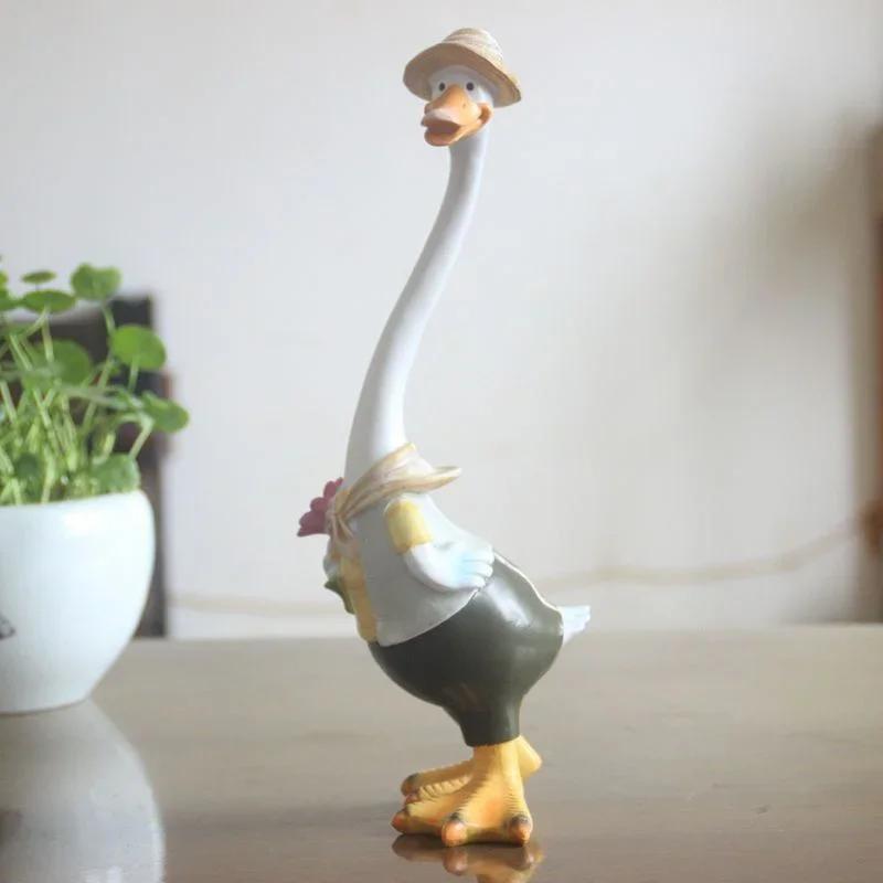 حديقة تمثال الراتنج بطة الحرفي - مراجعة Art Craft Duck وسعره