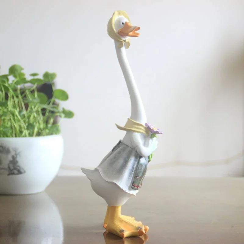 حديقة تمثال الراتنج بطة الحرفي - مراجعة Art Craft Duck وسعره