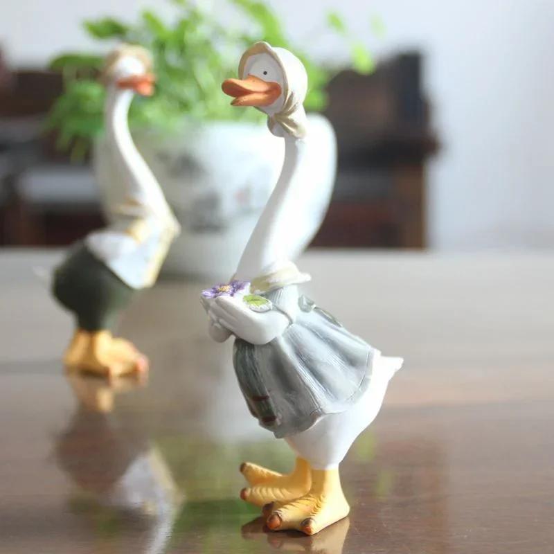 حديقة تمثال الراتنج بطة الحرفي - مراجعة Art Craft Duck وسعره