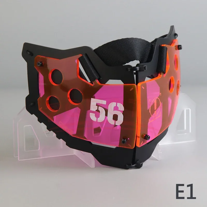 Cyberpunk تأثيري قناع عقال وظي - مراجعة Art Craft Materials وسعره