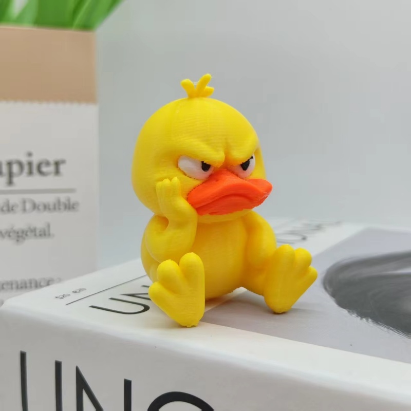 تمثال بطة صفراء غاضبة ثلاثي ال - مراجعة Art Craft Duck وسعره