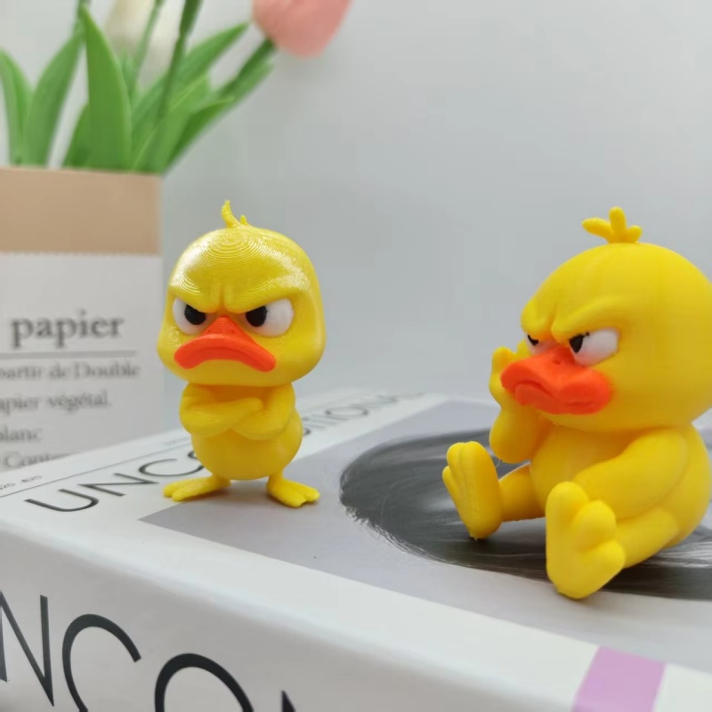 تمثال بطة صفراء غاضبة ثلاثي ال - مراجعة Art Craft Duck وسعره