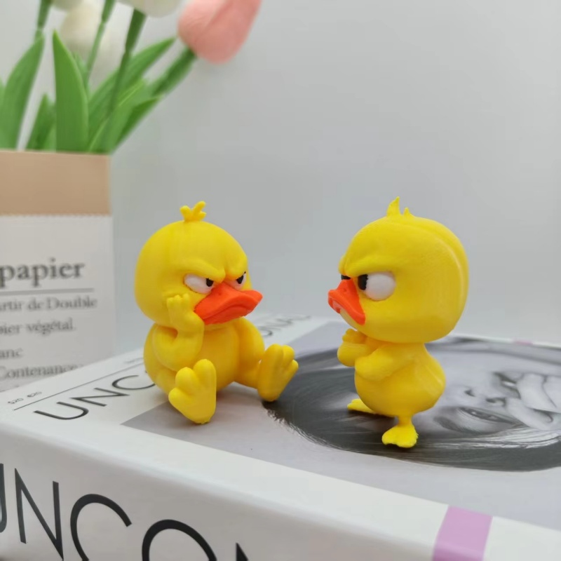 تمثال بطة صفراء غاضبة ثلاثي ال - مراجعة Art Craft Duck وسعره