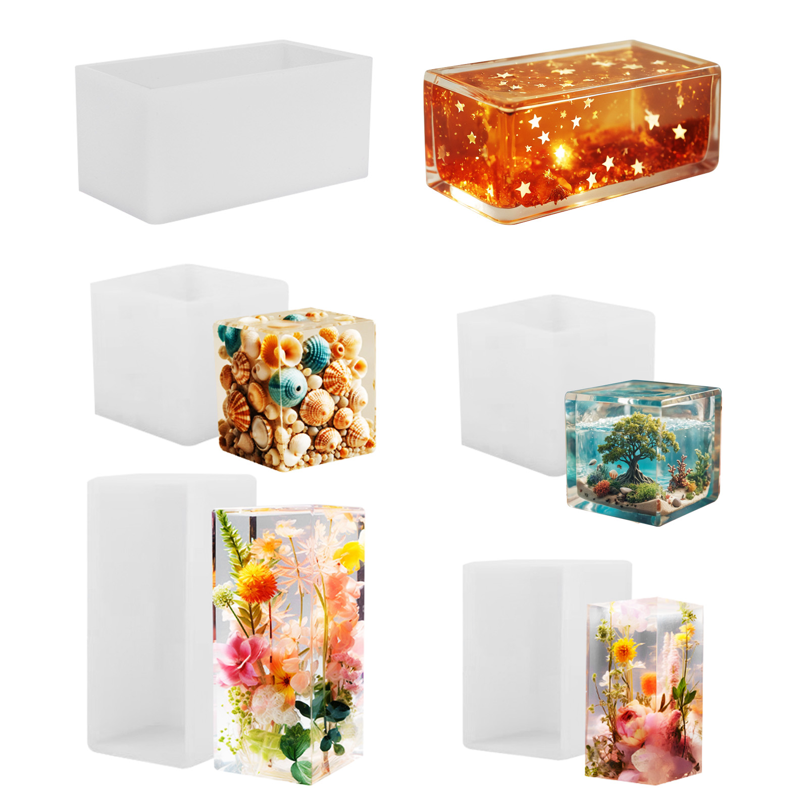 قالب صب الإيبوكسي من السيليكون - مراجعة Resin Casting Mold وسعره