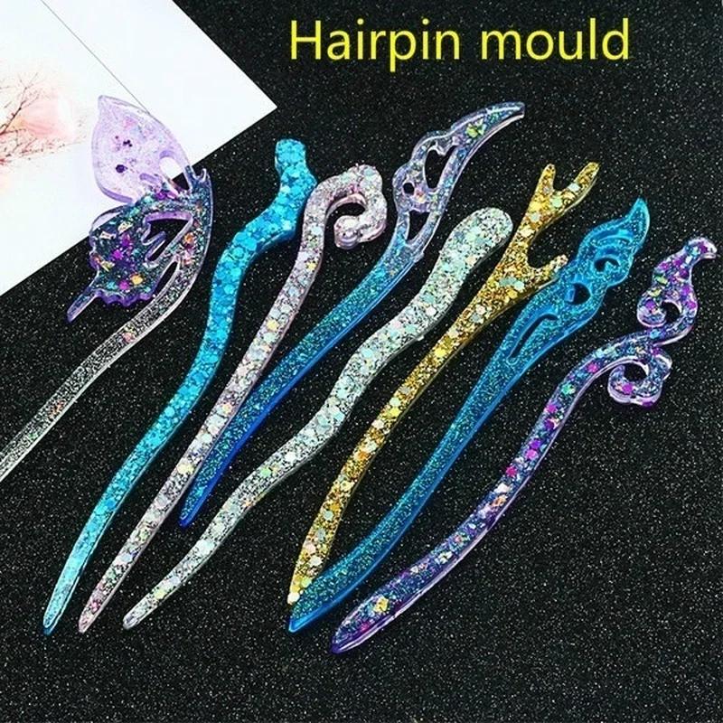 جديد شفاف دبوس الشعر سيليكون ق - مراجعة Resin Casting Mold وسعره