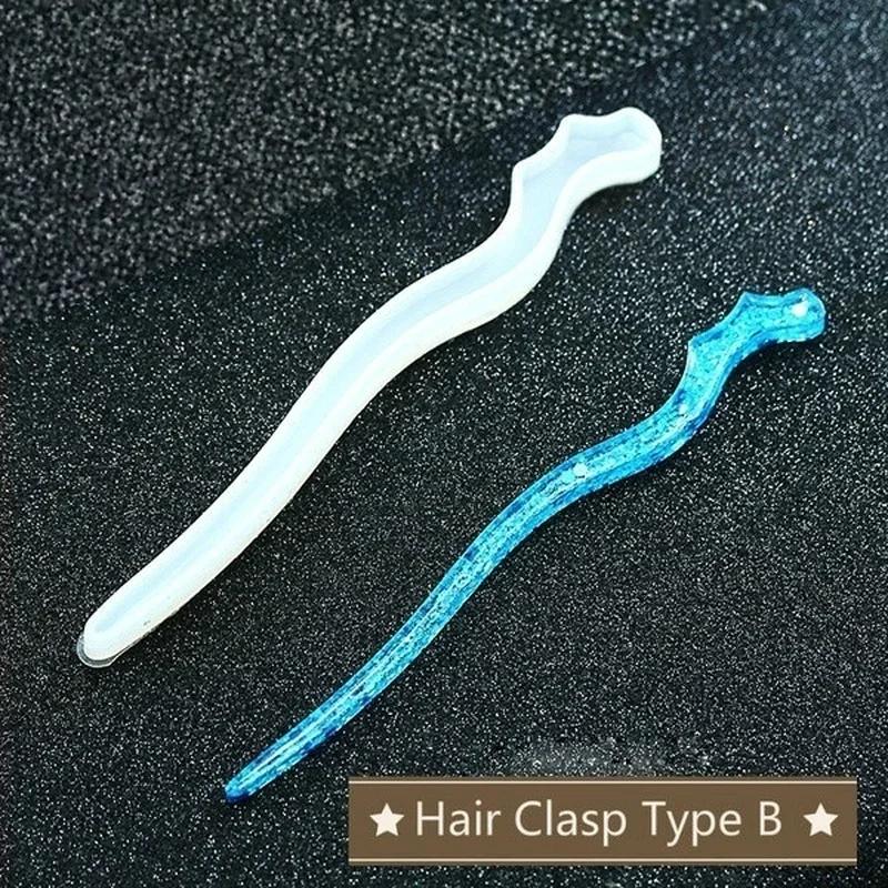 جديد شفاف دبوس الشعر سيليكون ق - مراجعة Resin Casting Mold وسعره