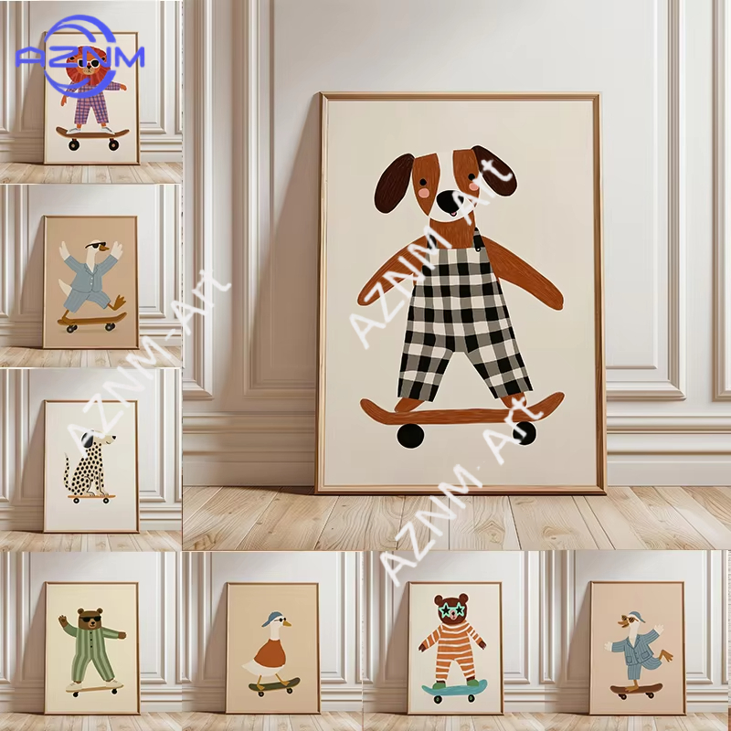 لوحة فنية مضحكة لحيوانات تمارس - مراجعة Art Craft Duck وسعره
