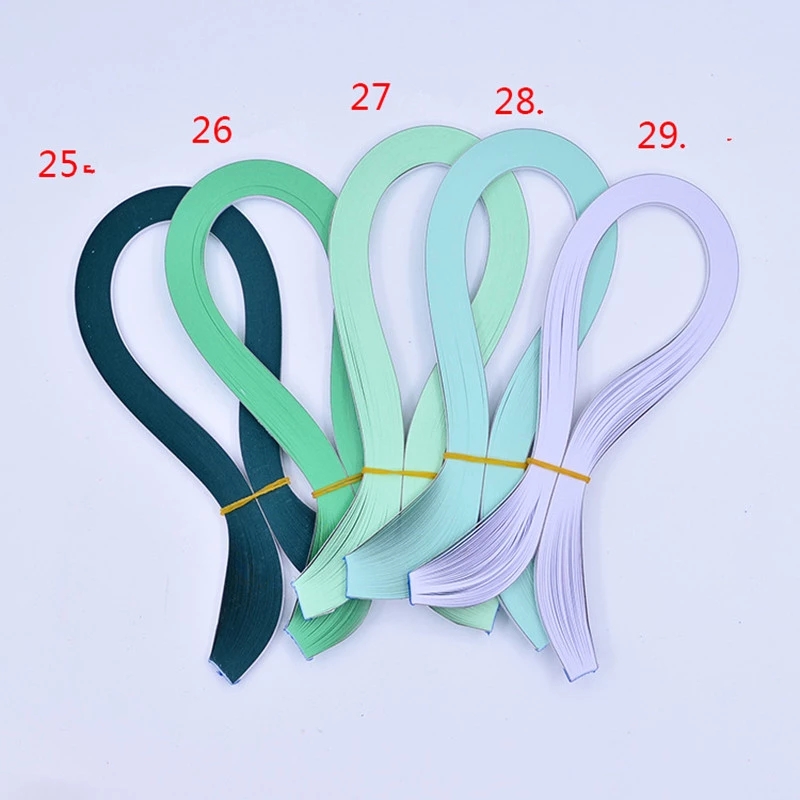 شرائح ورقية للزخرفة بعرض 5 مم  - مراجعة Quilling Paper Strips وسعره