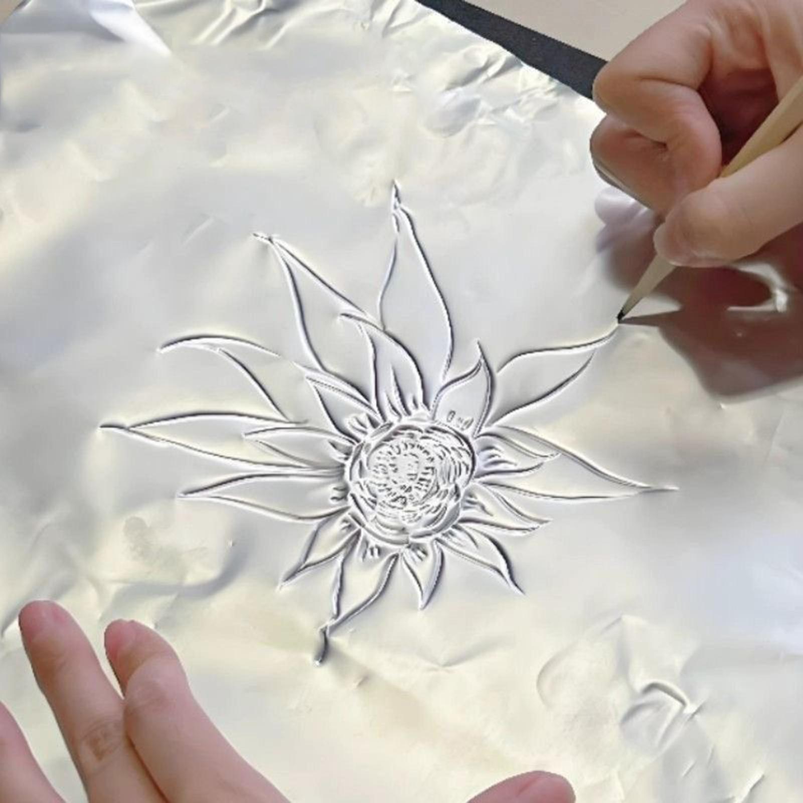 ورق فويل للحرف اليدوية 100 قطع - مراجعة Art Craft With Paper وسعره