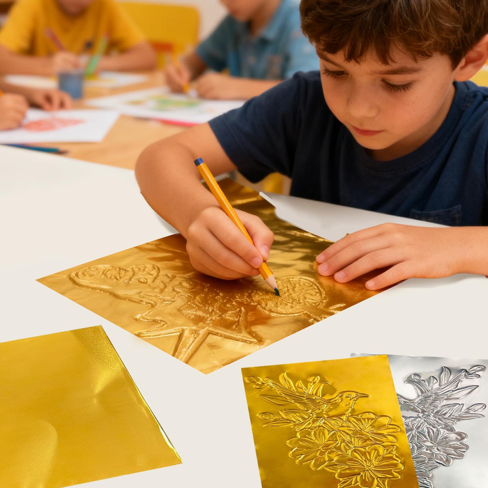 ورق فويل للحرف اليدوية 100 قطع - مراجعة Art Craft With Paper وسعره