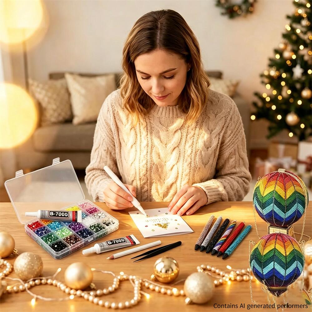 مجموعة أحجار الراين الراتنجية  - مراجعة Art Craft Glue وسعره