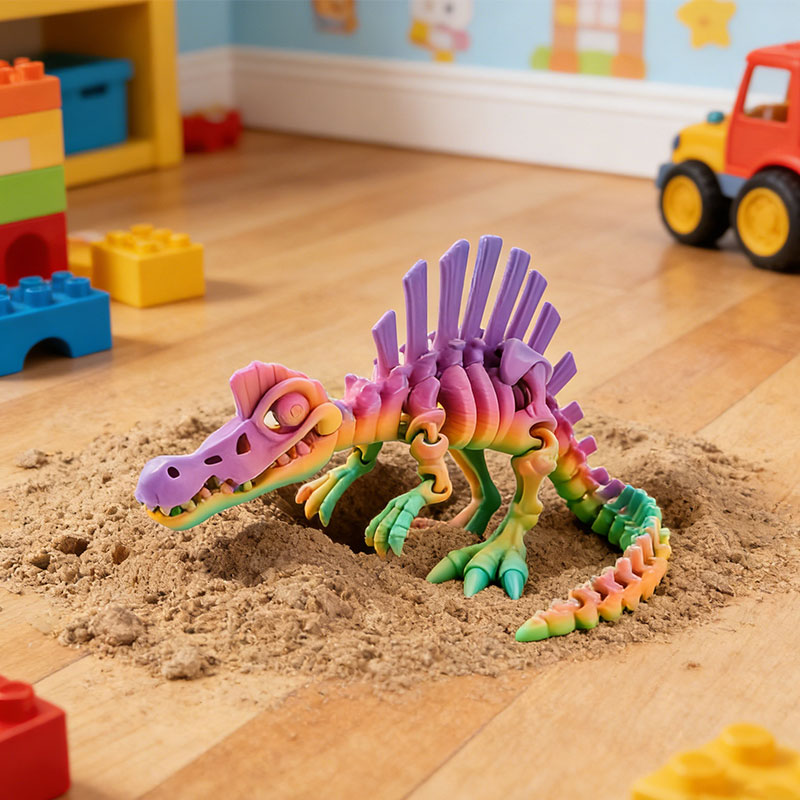 نموذج هيكل عظمي متحرك بالكامل  - مراجعة Dinosaur And Craft وسعره