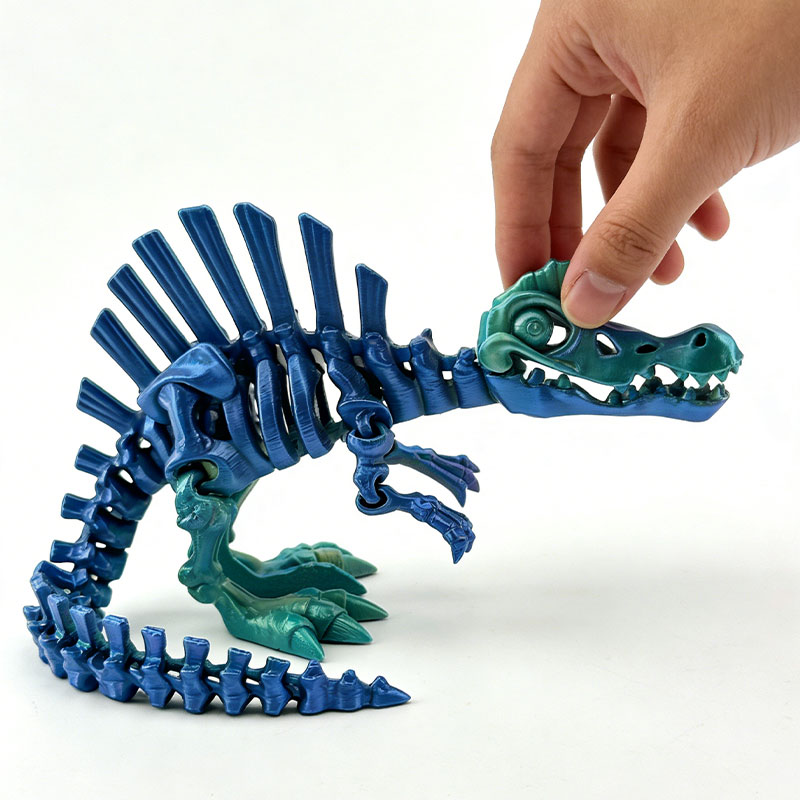 نموذج هيكل عظمي متحرك بالكامل  - مراجعة Dinosaur And Craft وسعره